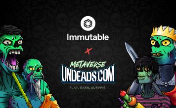 Undeads Metaverse Reaches New Heights with Immutable