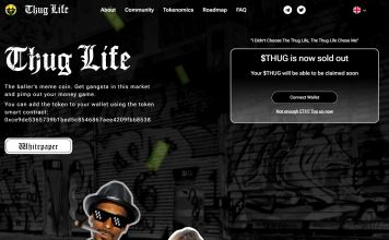 New Meme Coin Thug Life is Listing Today - Can This Crypto 100x Like $SPONGE?