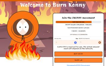 Burn Kenny Coin Presale Nearly Sold Out – Less Than $100k Left, Secure 2023’s Best Meme Coin Now Before it Explodes