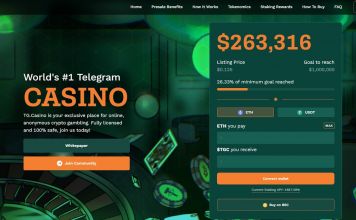 Web3’s Hottest GambleFi Presale TG.Casino Surges Beyond $250,000 – Get In Early Before $TGC Pumps